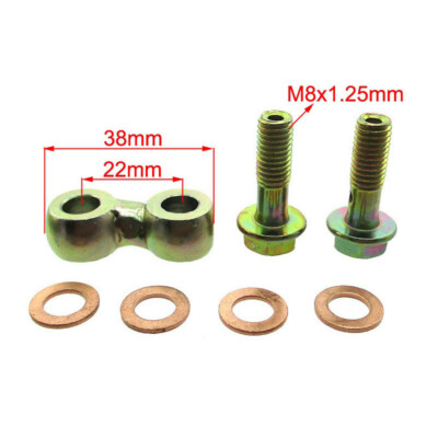 Oil Cooling Pipe Line Jumper Banjo Set For YX 150cc 160cc Engine 1P60FMJ 1P60FMK