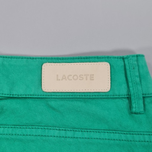 Lacoste Womens Jeans Green 12 UK Stretch Slim Fit Denim 40 - Picture 9 of 13