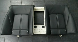 Rücksitz BMW F01 Sitz Rückenlehne Lehne SHZ Leder Exclusive NAPPA Schwarz