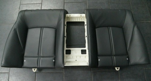 Rücksitz BMW F01 Sitz Rückenlehne Lehne SHZ Leder Exclusive NAPPA Schwarz