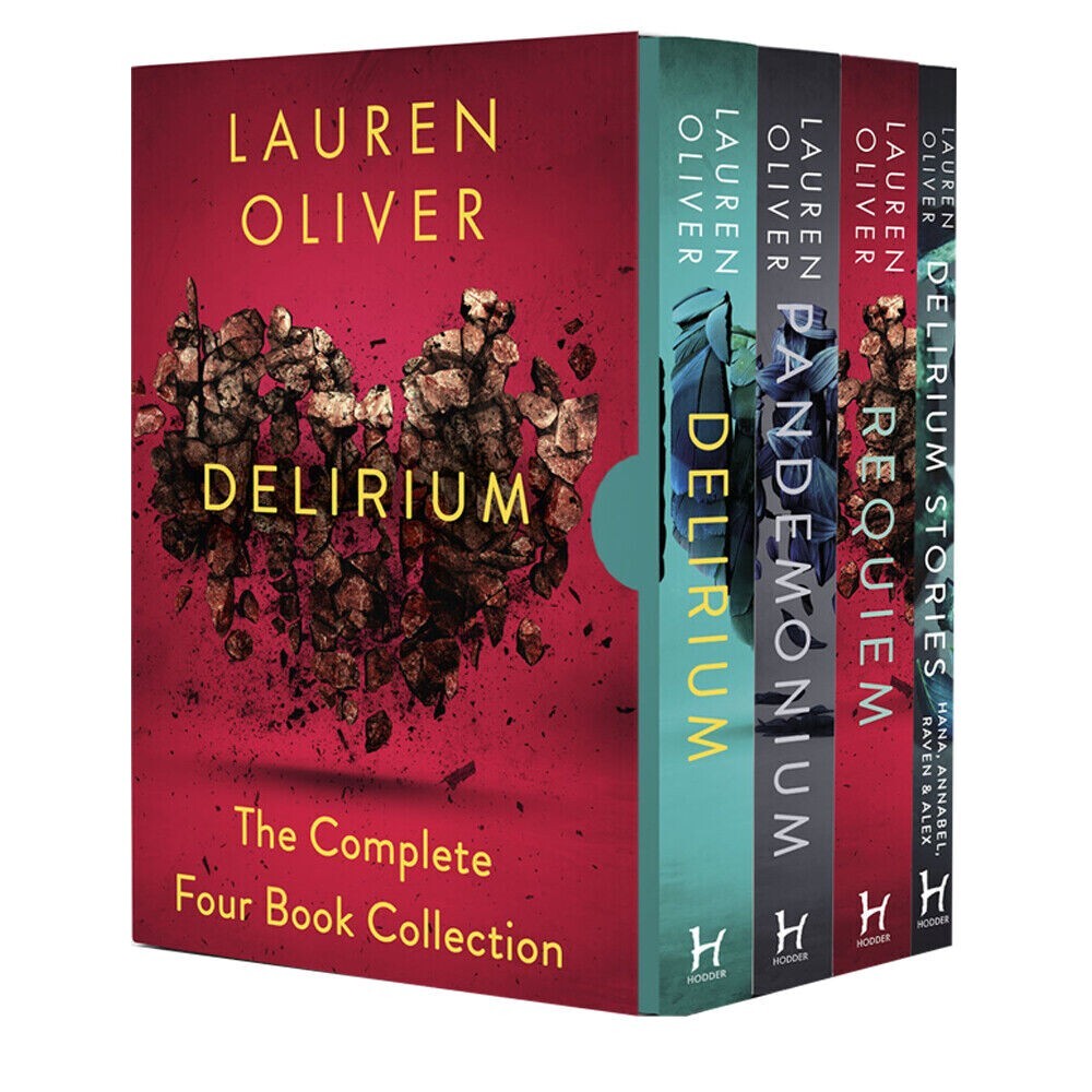 Delirium Series The Complete 4 Books Collection Box Set by Lauren Oliver