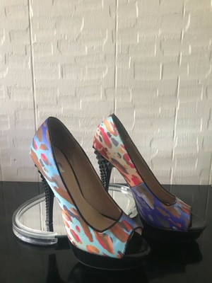 cheetah print high heels