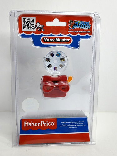World's Smallest View-Master RED New in Package Super Impulse Fisher-Price 2022 - Picture 2 of 9
