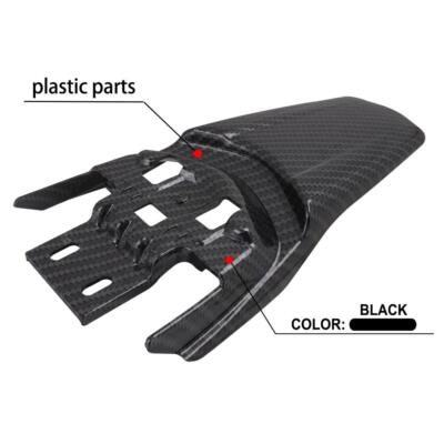 Surron Rear Fender Imitation Carbon Fiber For Sur Ron S/X Rear Seat Fender Black
