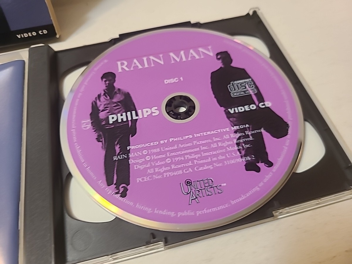 Rain Man - Video CD VCD Philips CDI CD-I With SLIP SLEEVE | eBay