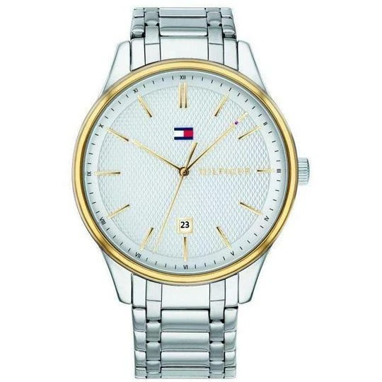 Tommy hilfiger watch on sale gold mens