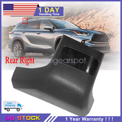 For Toyota Highlander Xle Xse 2020-24 Roof Rack Cover Rear Right PT76748200CVLR