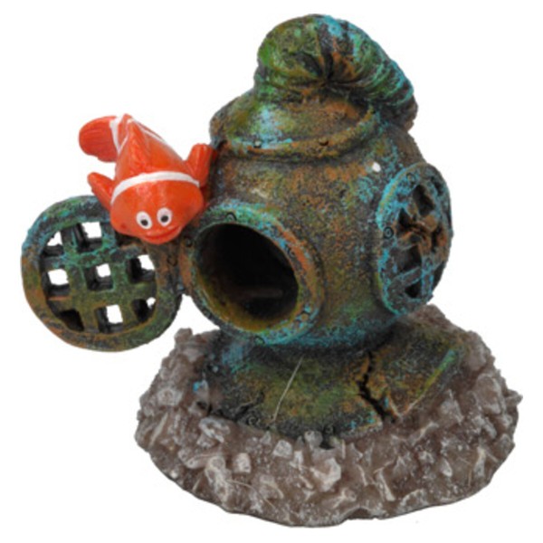 Aqua Della Clownfisch Dekoration FüR Zierfische 4X3.2X5 Cm Unbedenklich-image