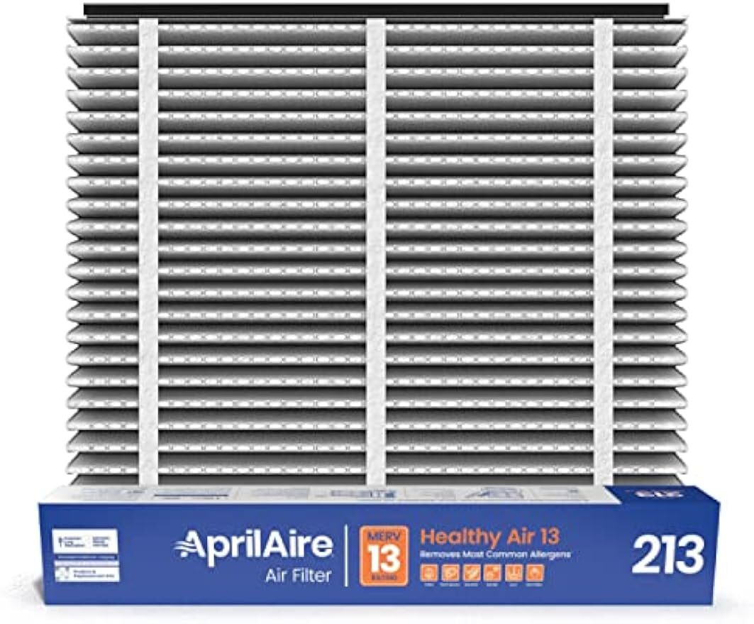 For Aprilaire Allergy Air Purifiers, Merv 13, (pack Of 2)