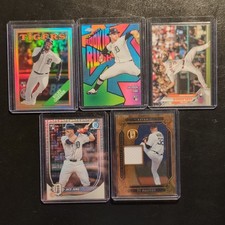 Topps Panini Bowman Jackson Jobe Ty Madden Detroit Tigers Rookie Card Lot (5)