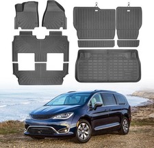 Cartist Floor Mats and Cargo Liner Fit for Chrysler Pacifica Hybrid 2017-2026