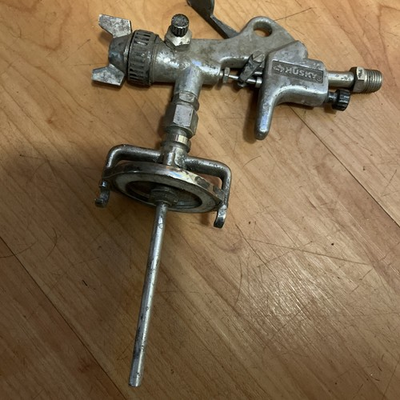 #ad Vintage Husky Paint Spray Gun made USA $38.64