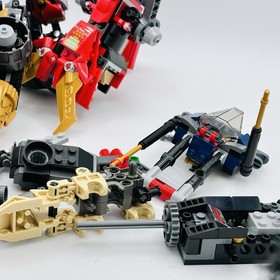 LEGO Ninjago 70502 Cole&rsquo;s Earth Driller &ndash; Incomplete Build + Extra Parts Lot