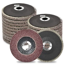 4 Inch Flap Discs, Akamino 20 PCS 40 60 80 120 Grit Assorted Sanding Pad for... 
