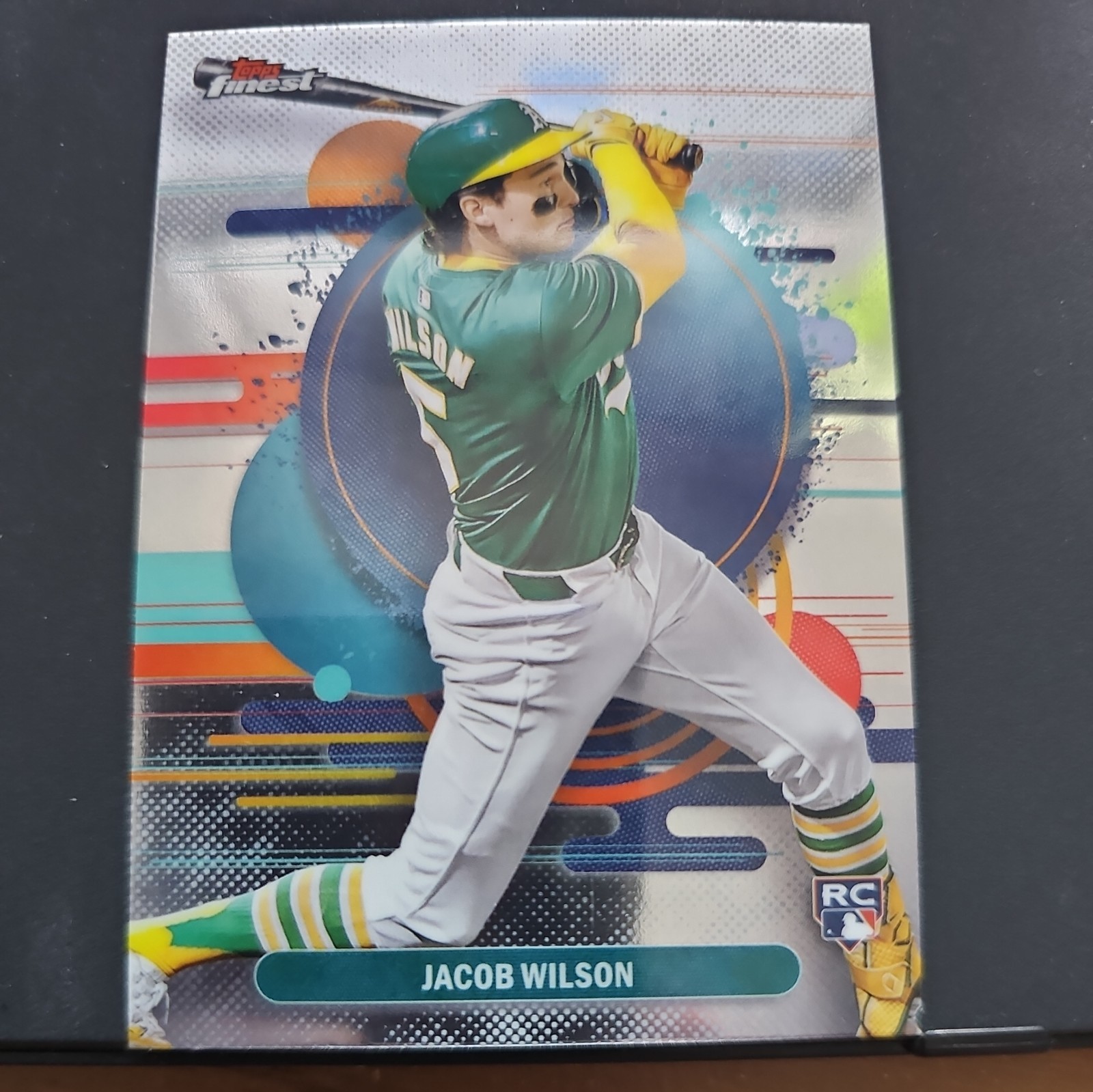 Jacob Wilson 2025 Topps Finest Baseball Uncommon #109 Rookie RC - Athletics