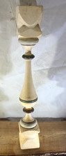 Vintage Cedar? Turned Wood Spindle Baluster 24 x 3 1/2 inches