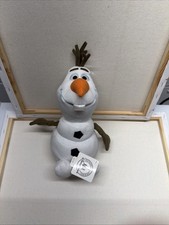 Disney Parks Frozen Olaf Plush 12 Authentic Original Snowman Stuffed Toy Tags