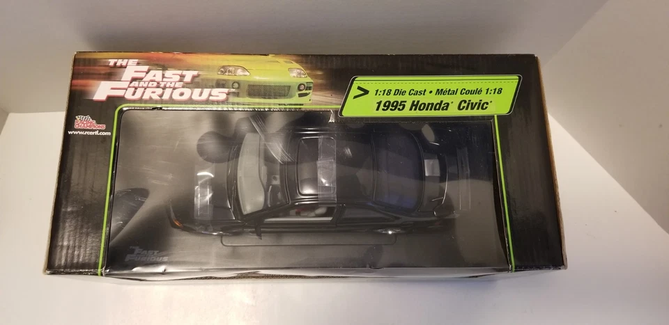  1995 Honda Civic "The Fast and The Furious" 1/18 By Racing Champions/Ertl NIB - Image 3 of 4