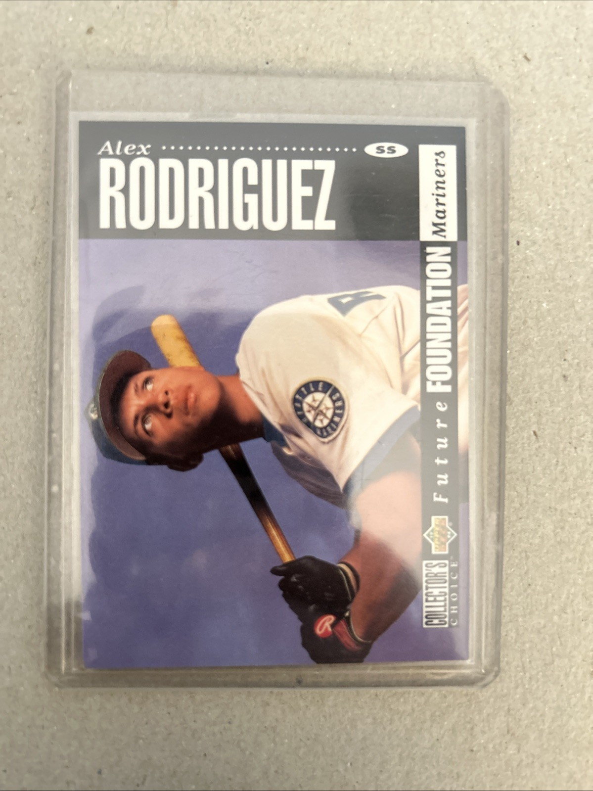 Alex Rodriguez 1994 Collector's Choice #647 Seattle Mariners Baseball Card
