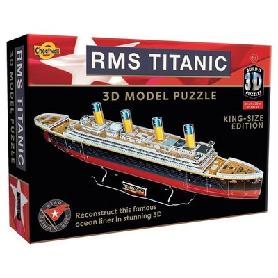 Cheatwell 3D Titanic Groß Puzzle Modell Set 113pc Familie Geschenkidee