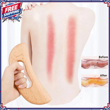 Massage Scraping Board Natural Wooden Gua Sha Body Pain Therapy Relaxation Tool