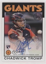 2021 Topps 1986 Topps Baseball Auto Chadwick Tromp #86A-CT Auto 0b5