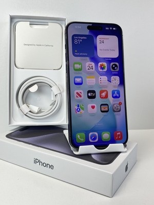 Apple iPhone 15 Pro Max A2849 512GB Blue Titanium 98% battery health Unlocked