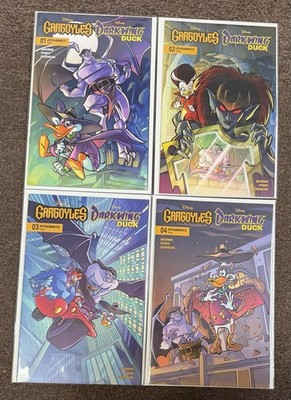 Gargoyles Darkwing Duck #1,2,3,4 NM Set Dynamite Disney