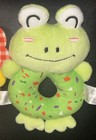 Lot Of 4 Tumama Baby Teether Plush Rattles Toys Deer Elephant Frog and Lion — photo 4