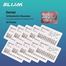 Dental Orthodontic Brackets Brace Mini Standard Edgewise Roth MBT 018 022 3-4-5
