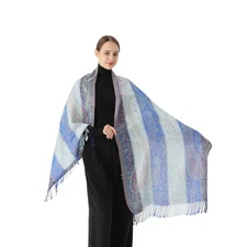 Pashmina Scarf for Women Rainbow Colorful Soft Lightweight Wedding Shawl Wrap...