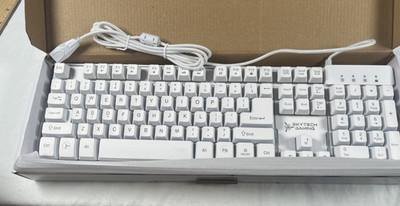 Skytech RGB Backlit Light Up Rainbow& Breathing  Gaming Keyboard K 1000W NEW