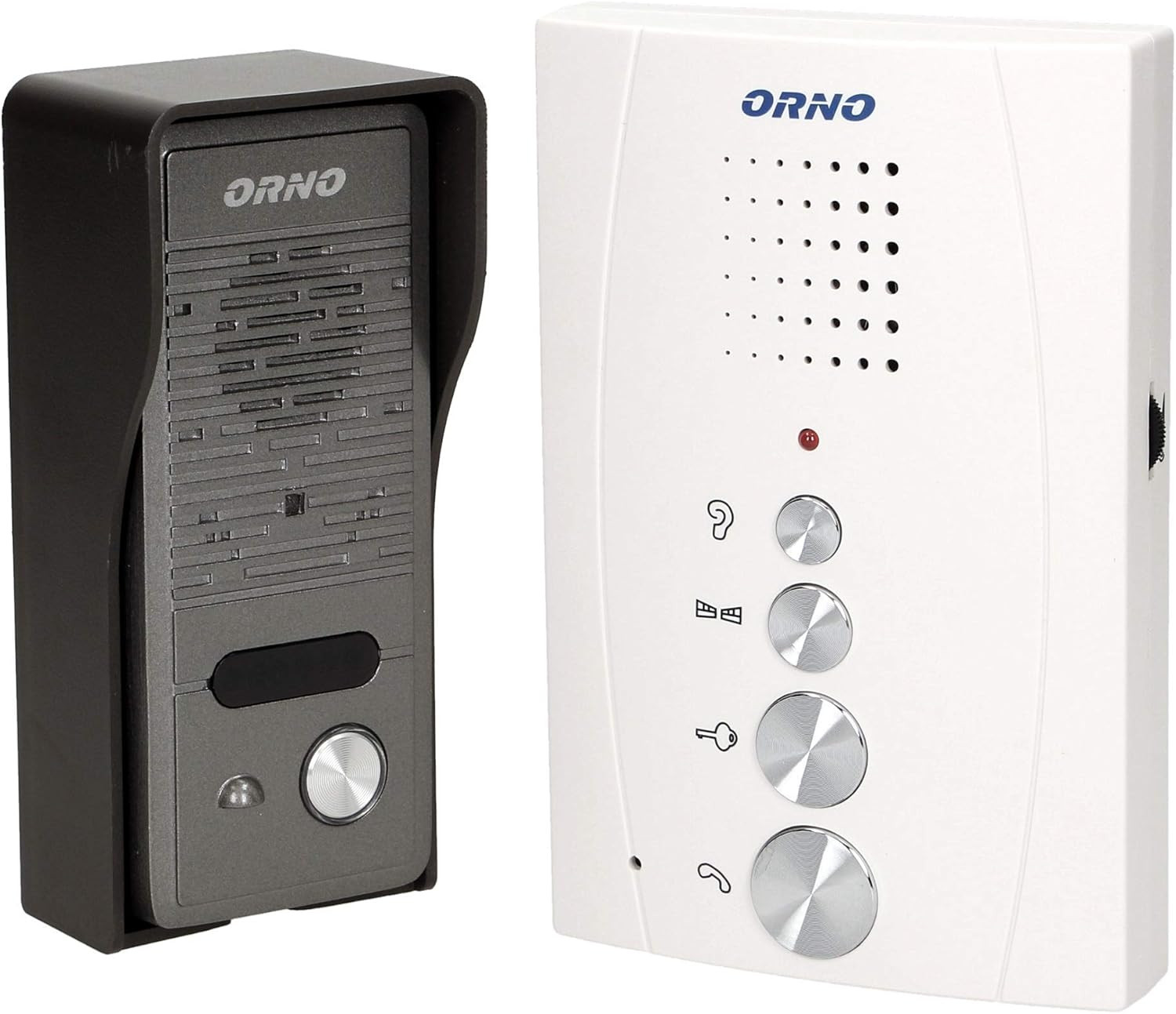 Citofono Hands-Free ELUVIO 4 Fili Bianco | Kit Monofamiliare Orno