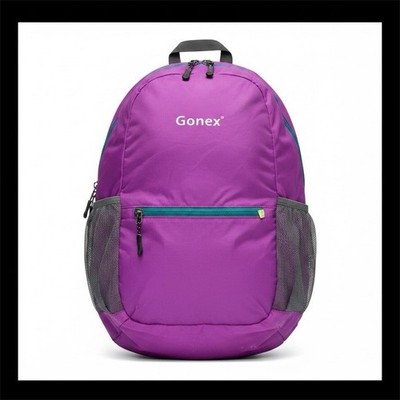 Gonex Lightweight Packable Backpack  Fuchsia Color Travel Hiking Daypack