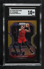 2021 Panini Prizm WNBA Black Gold Prizm 2/5 Liz Cambage #77 0c3