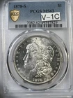 1878-S Morgan Dollar Vam 1C PCGS MS62  🔥