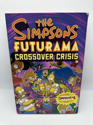 #ad The Simpsons Futurama Crossover Crisis With Simpsons comics #1 $21.24