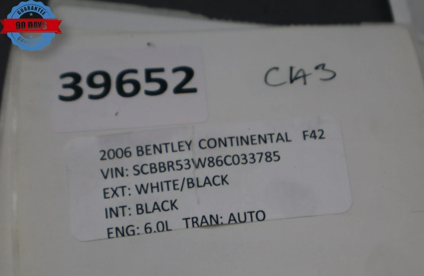 Bentley Continental GT 2003-2018 Front Left Upper Control arm