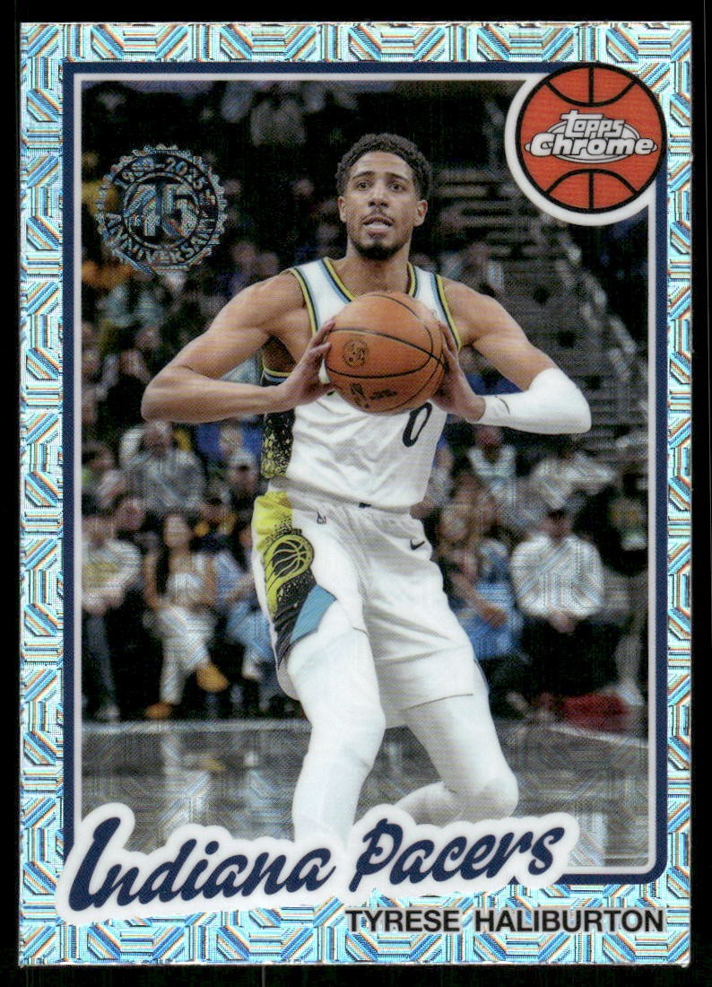 2025-26 Topps #TC-TH Tyrese Haliburton 1980-81 Topps Chrome Basketball