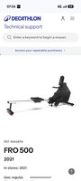 DOMYOS FRO500 rowing Machine