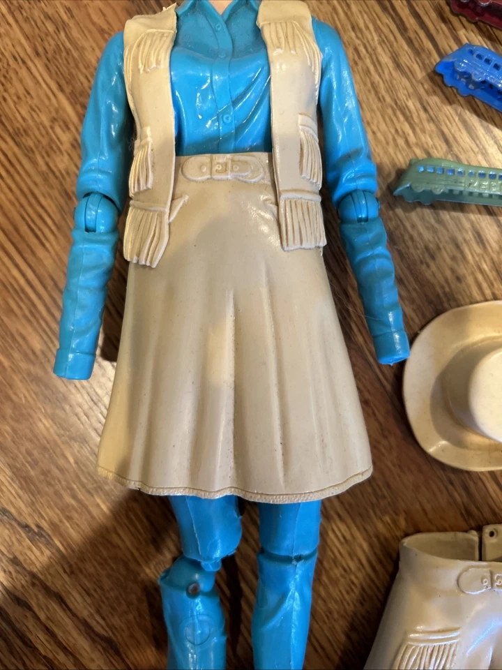 Figuras de acción vintage de Marx "Lo mejor del oeste", Jane/Jamie West años 60 Foto 3 de 4