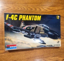 NEW F-4C Phantom w/ Pilot Model Kit MONOGRAM Military Aircraft 1/48 McDonnell