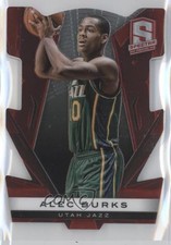 2013-14 Panini Spectra Image Variation Red Die-Cut 3/25 Alec Burks #97 2b2