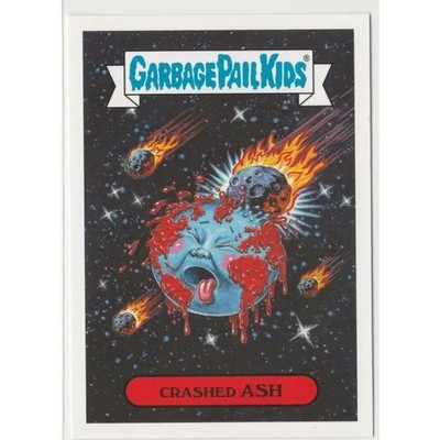 Crashed Ash #16a Garbage Pail Kids GPK 2017 Adam-Geddon