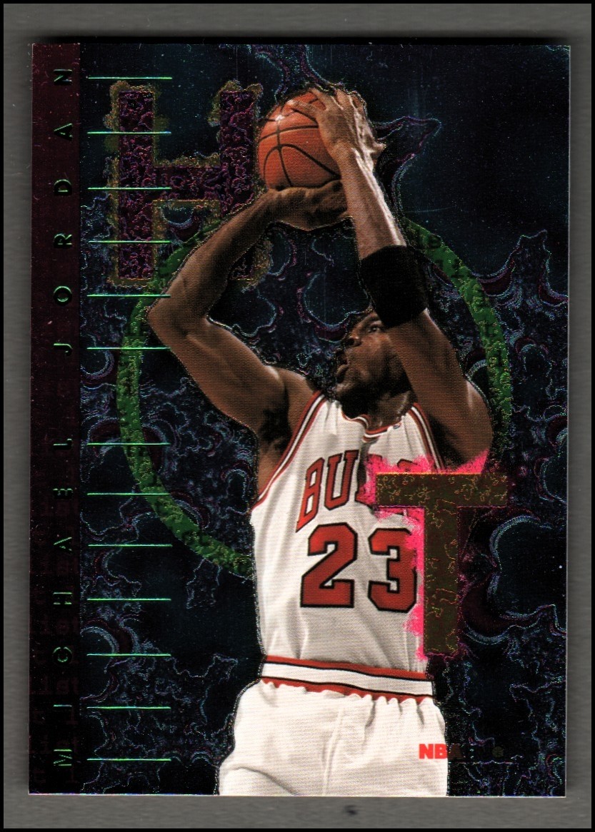 1995-96 Hoops Hot List #1 Michael Jordan BULLS - NM-MT