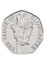 Tailor Of Gloucester Beatrix Potter 2018 Fifty Pence Coin 50p | Circulated