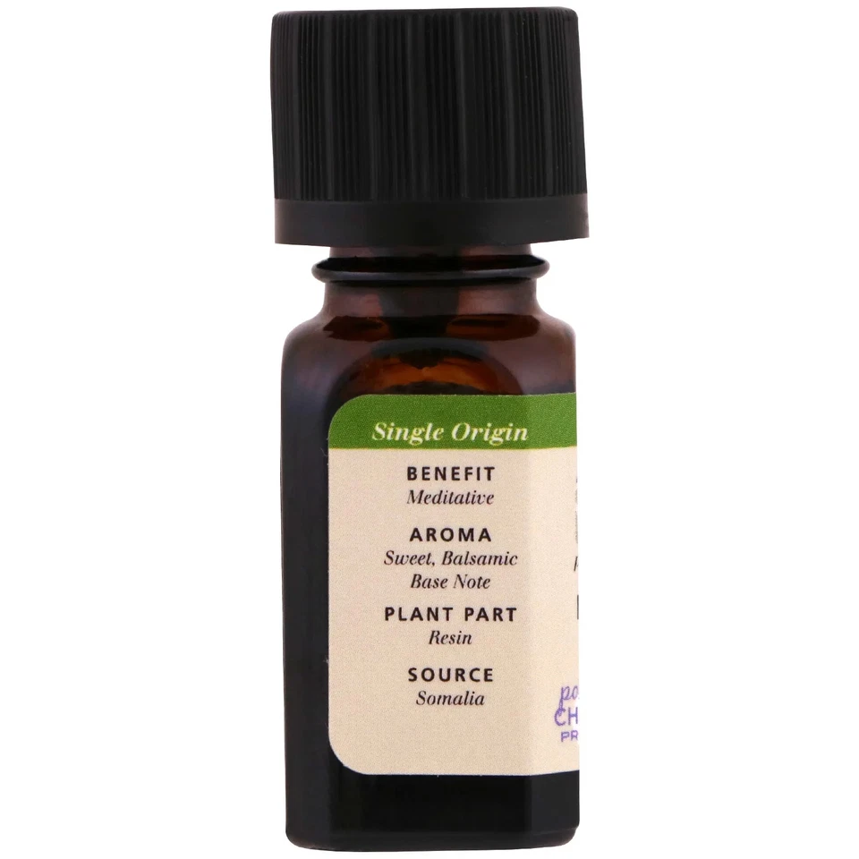Aceite esencial puro, incienso orgánico, 0,25 fl oz (7,4 ml) Foto 3 de 3