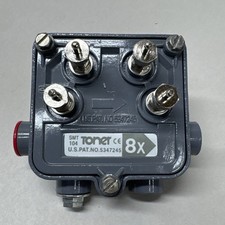 Toner 8x Digital Cable TV Splitter 5-1000MHz 4 Port SMT 104 Grey Splitter CATV