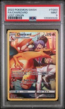 PSA 9 Charizard #TG03 2022 Pokemon Sword & Shield Lost Origin