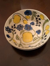 Paratiisi ceramic bowl, multi color, never been used